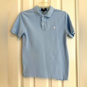 POLO Ralph Lauren Boys’ Polo shirt, light blue, size 10-12